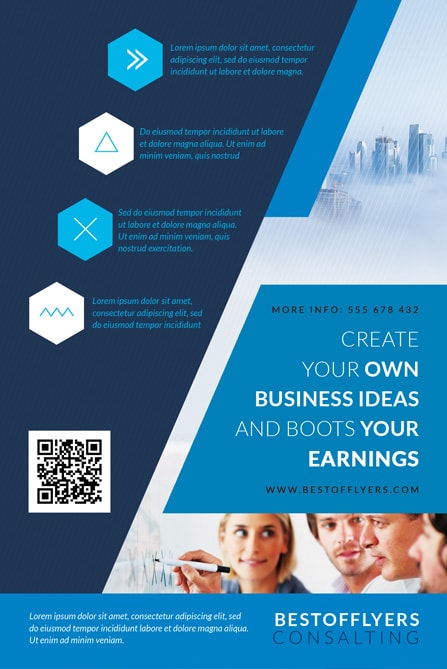 corporate free flyer template