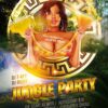 Jungle Party PSD Flyer Template