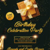 Birthday Celebration Free Flyer and Poster Template