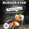 Burger Day Restaurant Free Flyer Template for Fast Food Restaurants